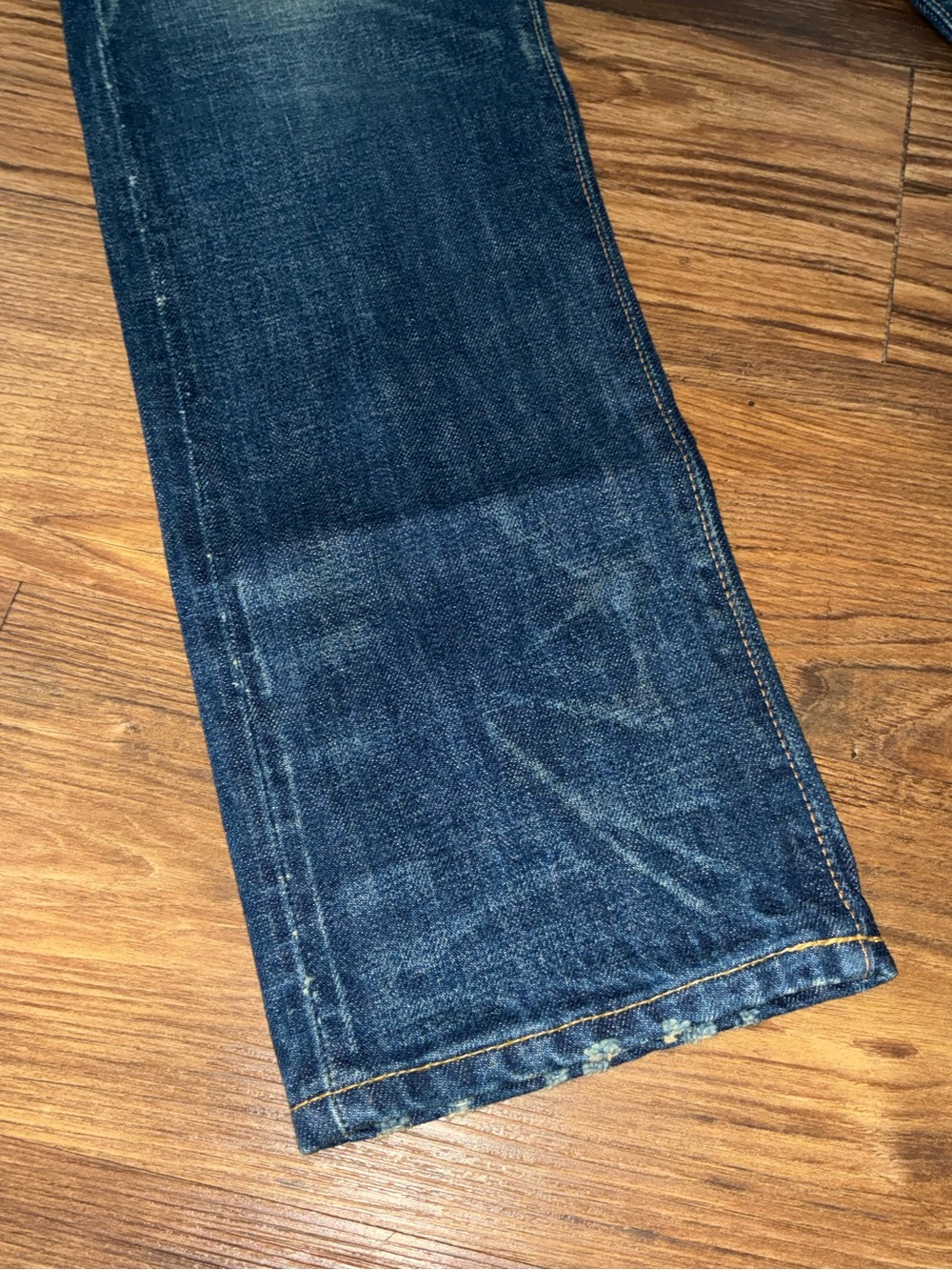RRL Selvedge Slim Narrow Grandfalls Wash Jeans - Picture 6 of 16